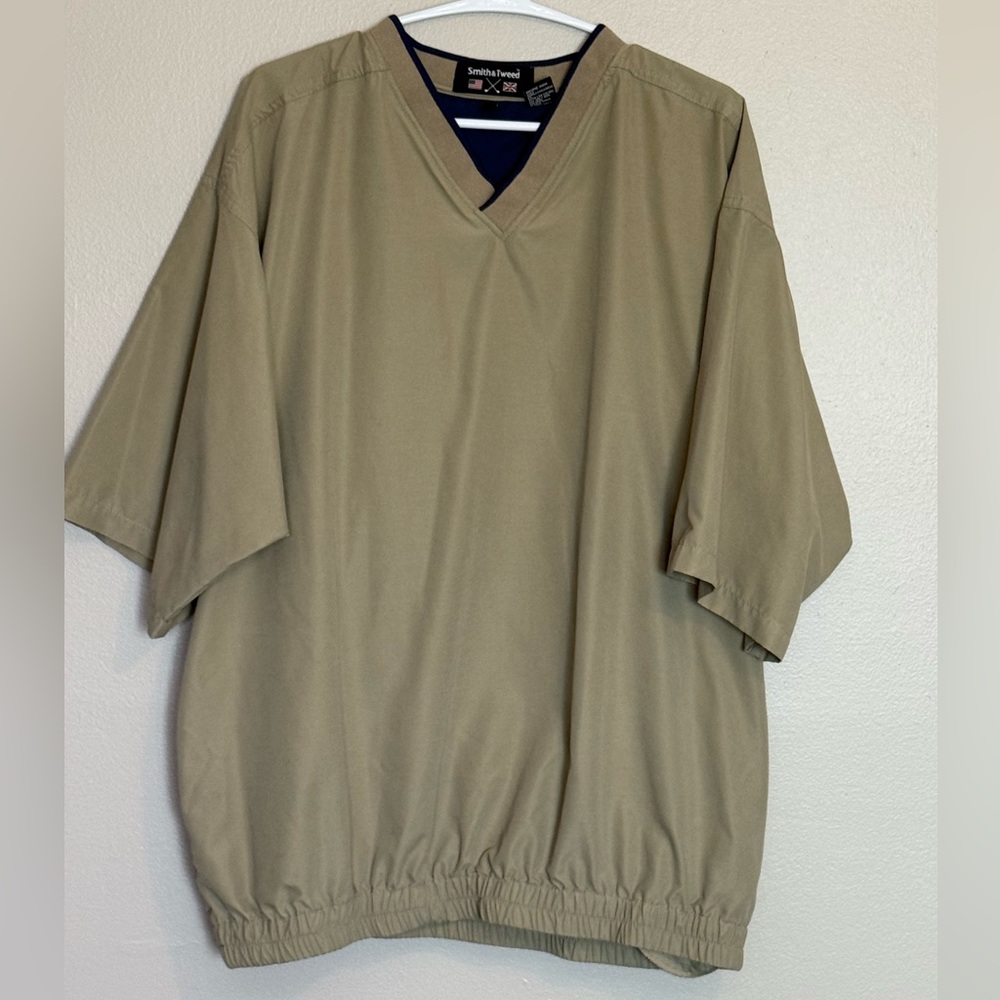 Smith & Tweed Golf Windbreaker Pullover Large Vintage
